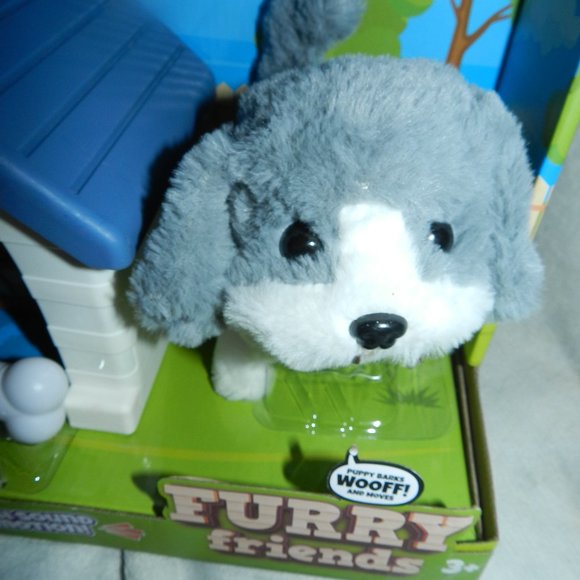 Furry Friends🐶 Interactive Puppy &🦴Bone & Dog 🏚️ House playset🆕 SHIPS😮⚡🚚 - Picture 3 of 16